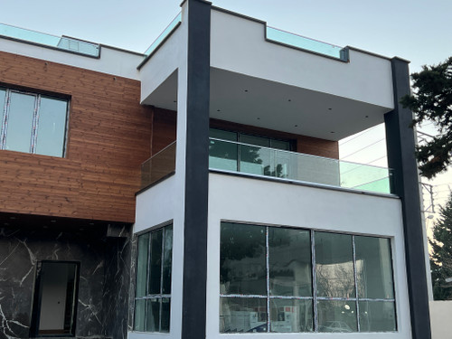 نرده شیشه ای اکسپوز